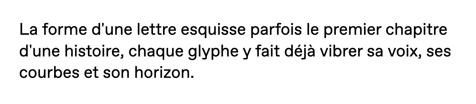 Phrase commune composée en ABC Favorit