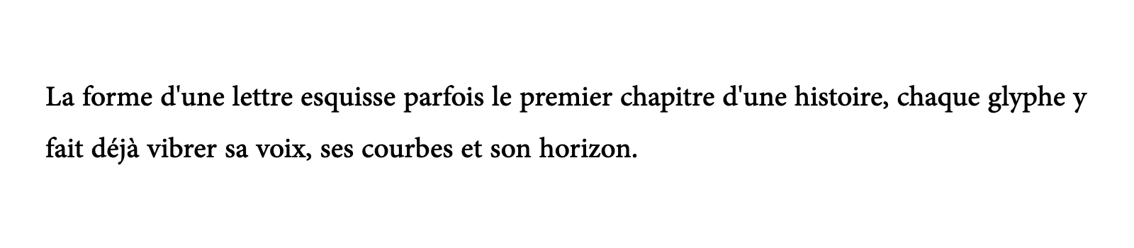 Phrase commune composée en Adobe Arabic