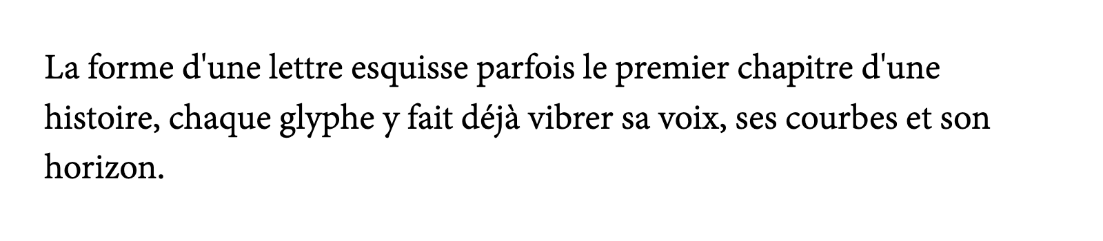 Phrase commune composée en Adobe Devanagari