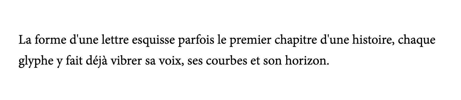 Phrase commune composée en Adobe Thai