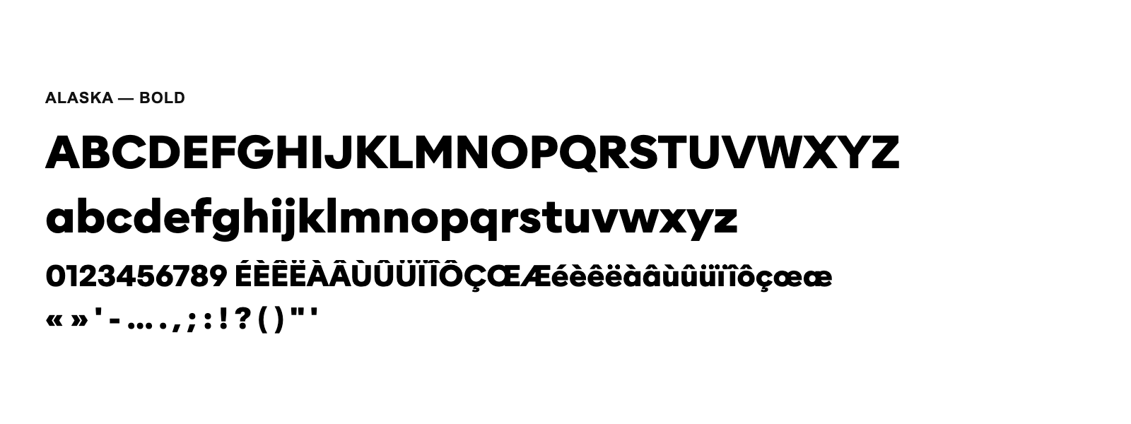 Spécimen de Alaska Bold