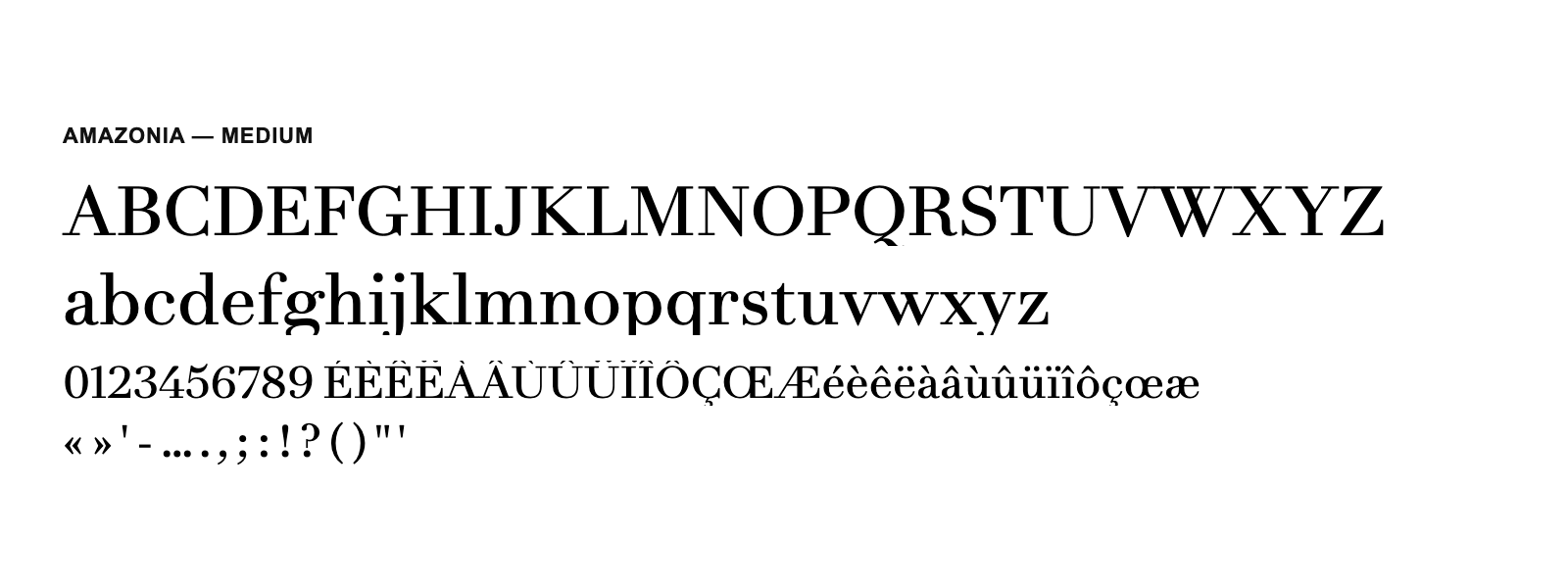 Spécimen de Amazonia Medium