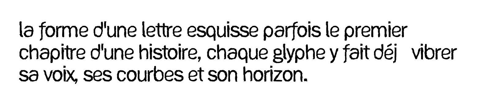 Phrase commune composée en [ank]*