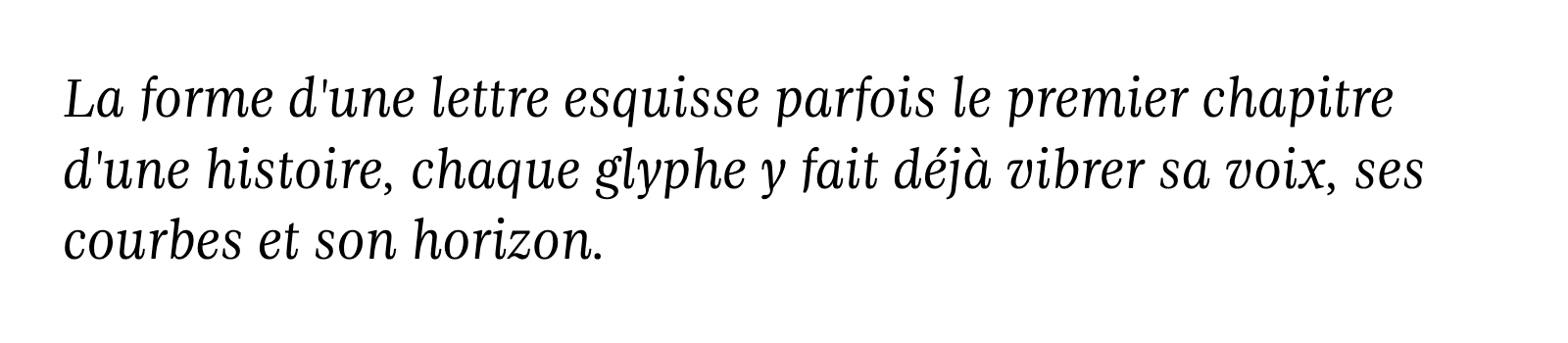 Phrase commune composée en Atlantique Miami VAR Italic