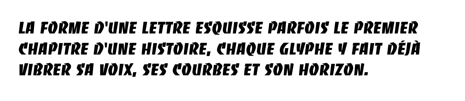 Phrase commune composée en Banco Std