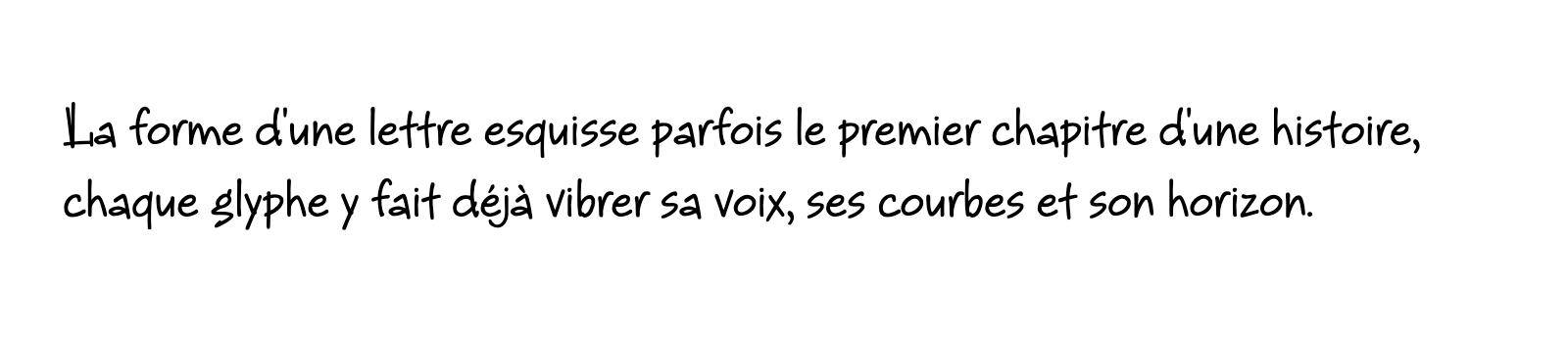 Phrase commune composée en Bruno JB Std