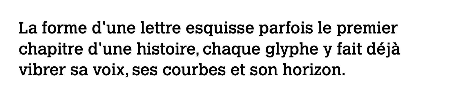 Phrase commune composée en Calvert MT Std