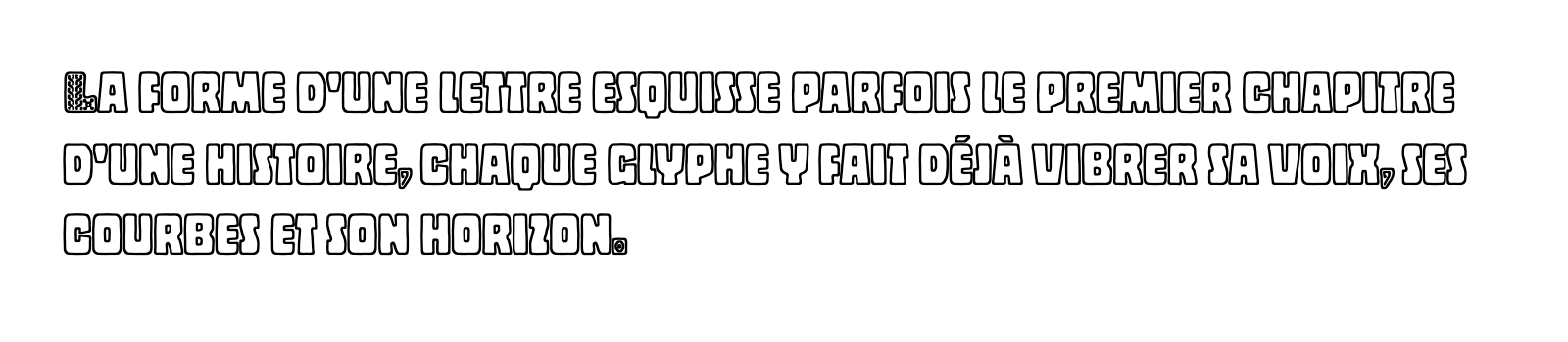 Phrase commune composée en Copal Std