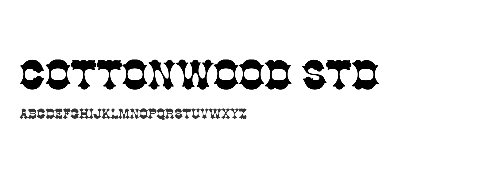 Spécimen de Cottonwood Std