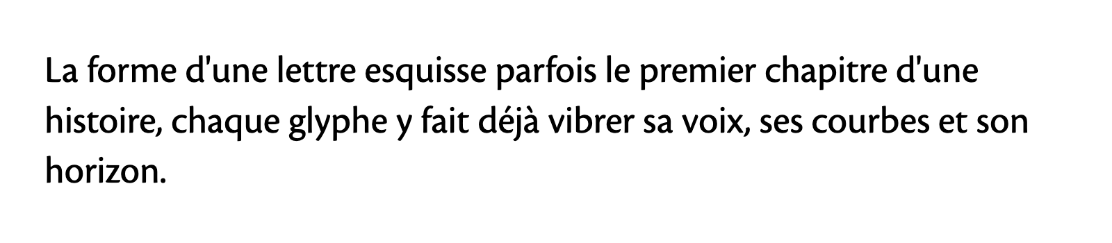 Phrase commune composée en Cronos Pro