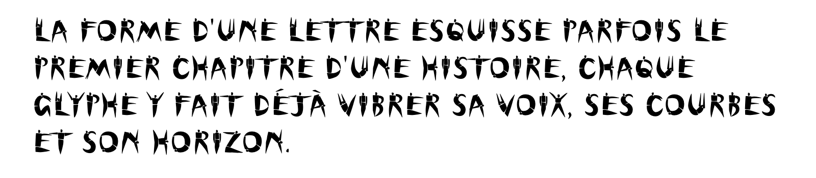 Phrase commune composée en Cutout Std