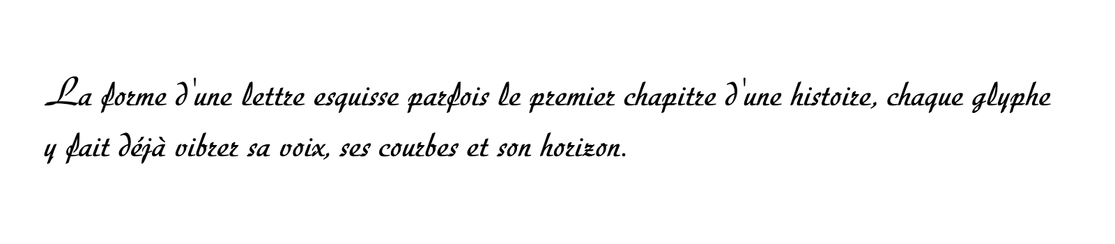 Phrase commune composée en Diskus LT Std