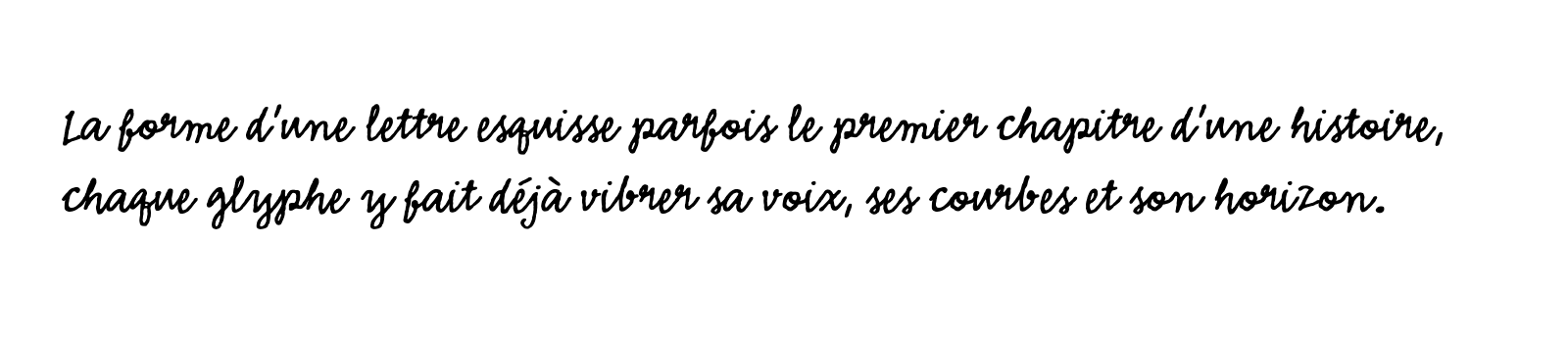 Phrase commune composée en Emmascript MVB Std