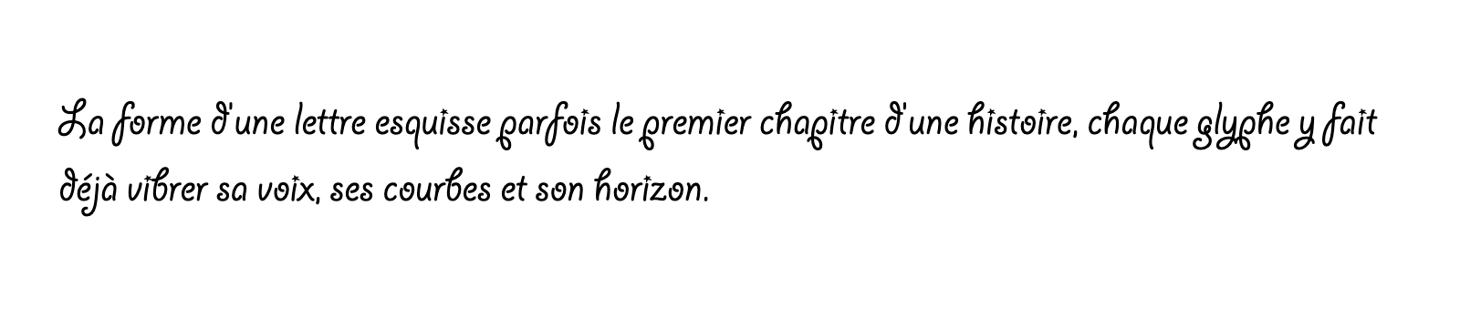 Phrase commune composée en Giddyup Std