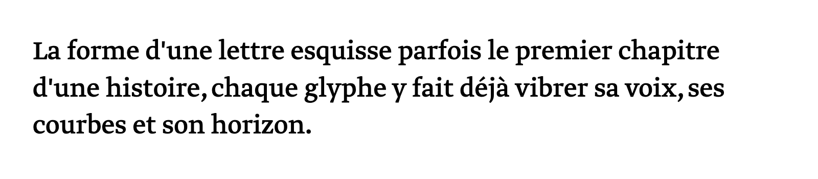 Phrase commune composée en Greta Text Std