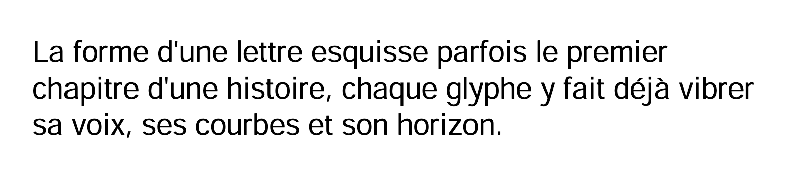 Phrase commune composée en Heisei Kaku Gothic Std