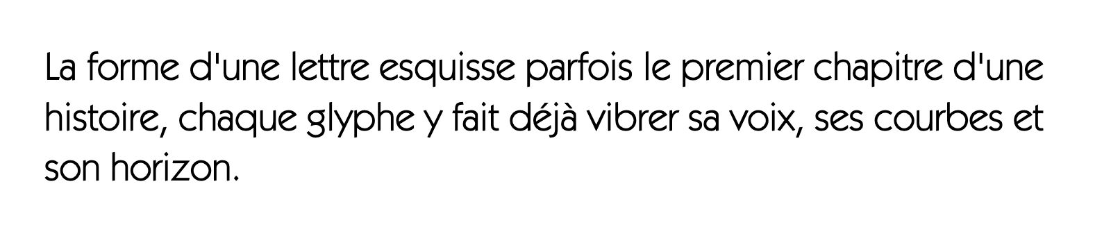 Phrase commune composée en ITC Kabel Std