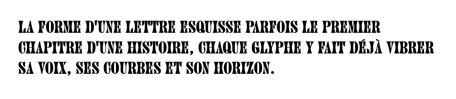 Phrase commune composée en Juniper Std