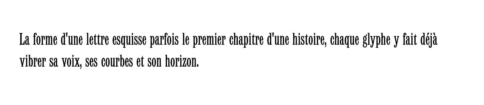 Phrase commune composée en Latin MT Std