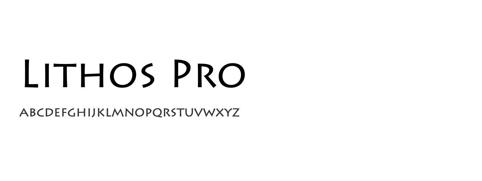 Spécimen de Lithos Pro