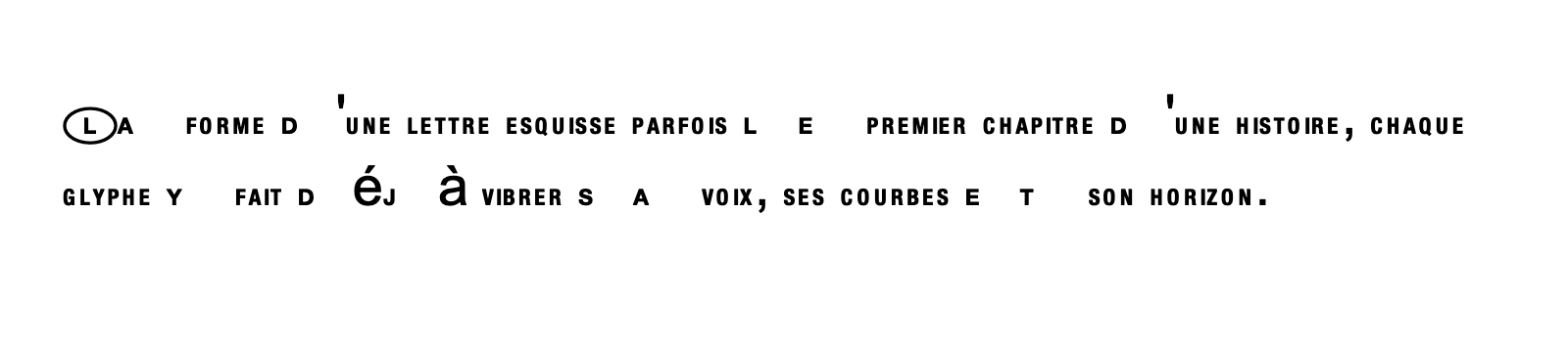 Phrase commune composée en National Code Pi Std