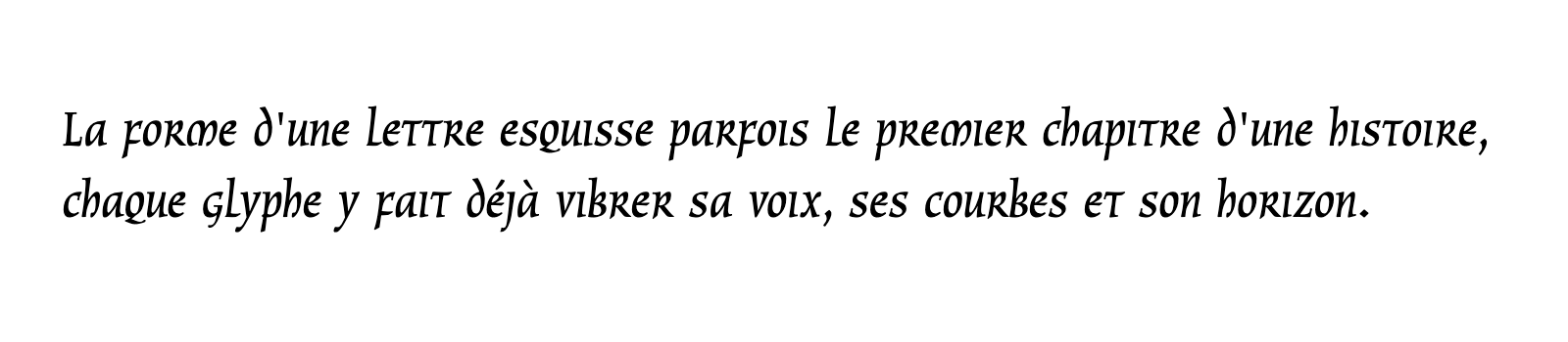 Phrase commune composée en Oxford Std