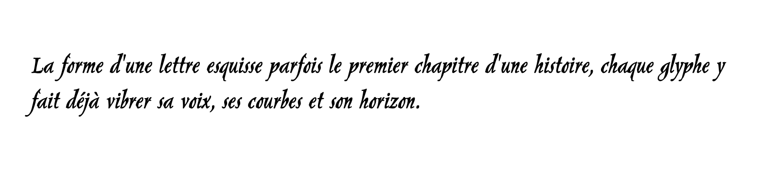 Phrase commune composée en Pelican Std