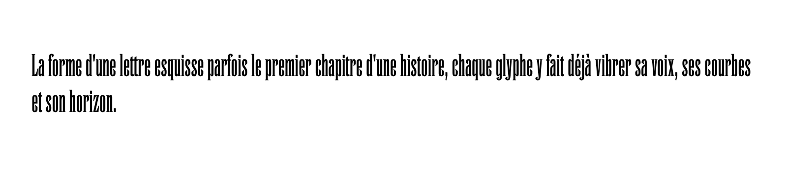 Phrase commune composée en Runic MT Std