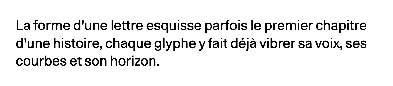 Phrase commune composée en Unica 77 LL
