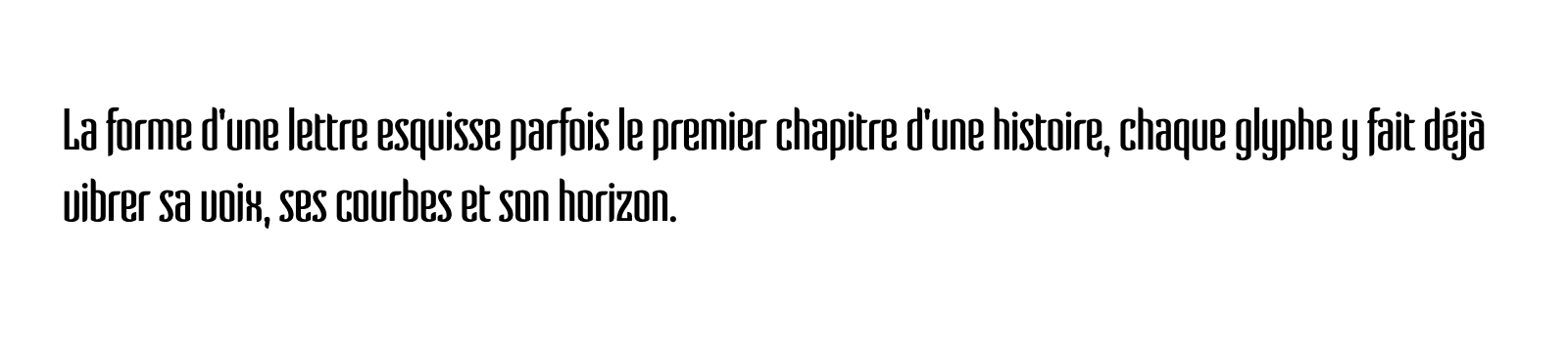Phrase commune composée en Verve Std