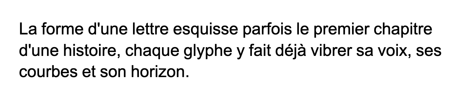 Phrase commune composée en Warning Pi LT Std