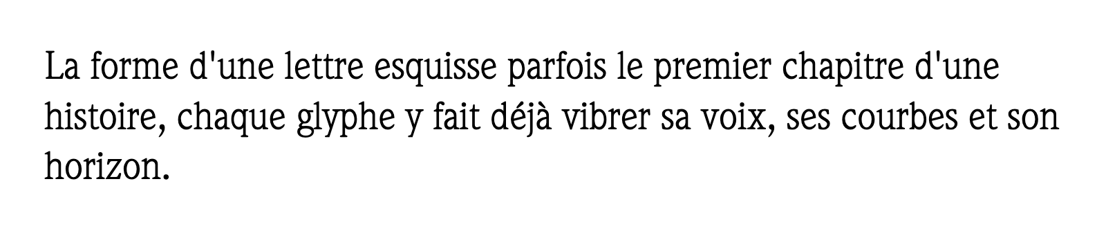 Phrase commune composée en Weidemann Std